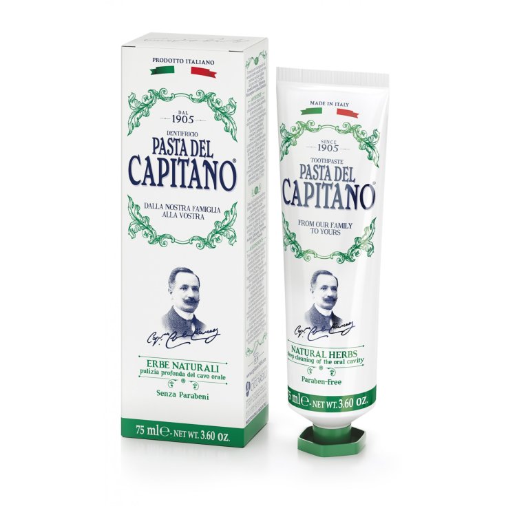 Pasta Del Capitano 1905 Dentifrice aux Herbes Naturelles 75ml