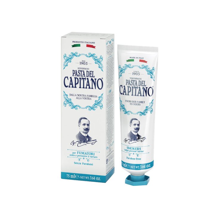 Dr. Ciccarelli Pasta Del Capitano Since 1905 Dentifrice Pour Fumeurs 25 ml