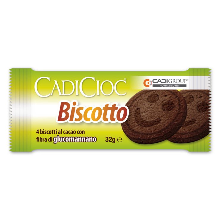 CadiCioc Biscuit Cacao 4 Biscuits 32g