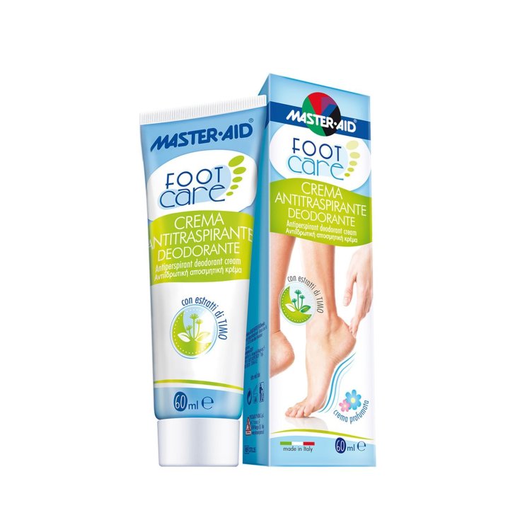 Crème déodorante anti-transpirante Master-Aid® Foot Care 60 ml