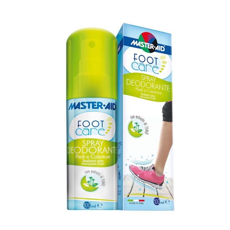 Master-Aid® Foot Care Spray déodorant pour pieds et chaussures 100 ml