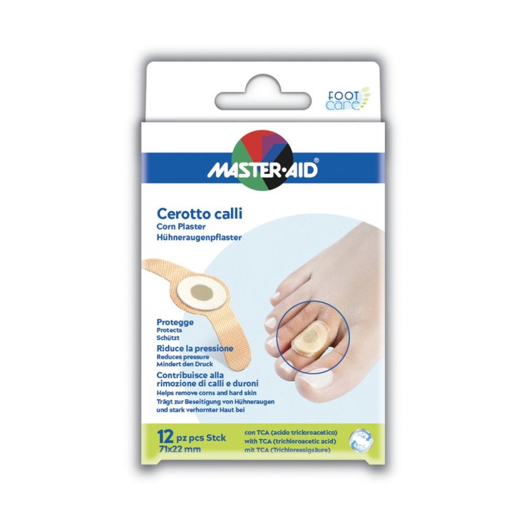 Master-Aid® Foot Care Patch Cors En Polyéthylène 12 Pièces