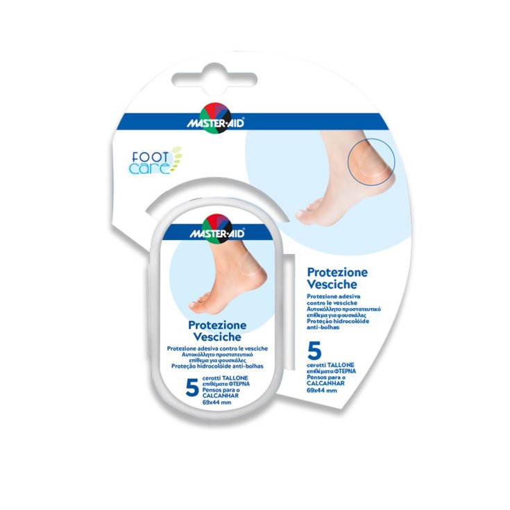 Master-Aid® Foot Care Blister Protection 5 Talons Patchs 69x44mm