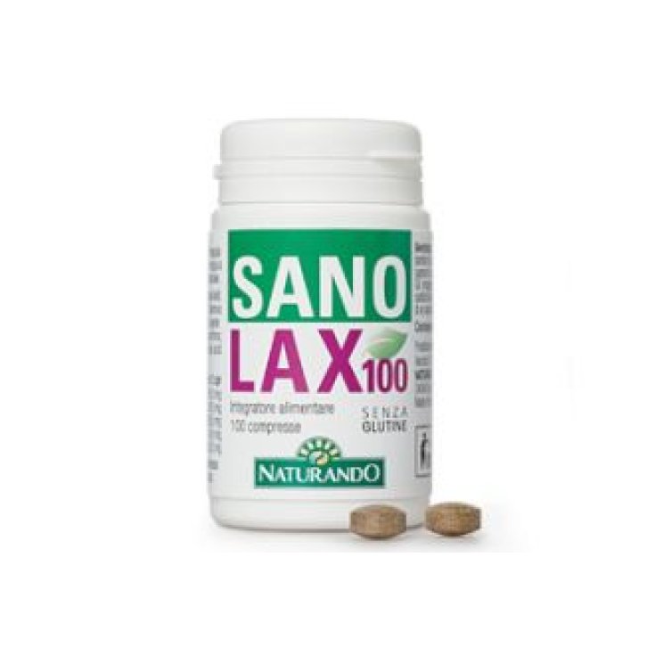 Naturando Sanolax Complément Alimentaire Sans Gluten 100 Comprimés