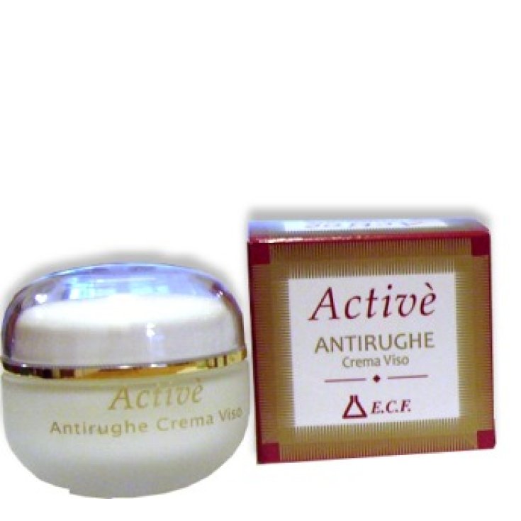 Ecf Linea Activè Crème Visage Anti-Rides 50 ml