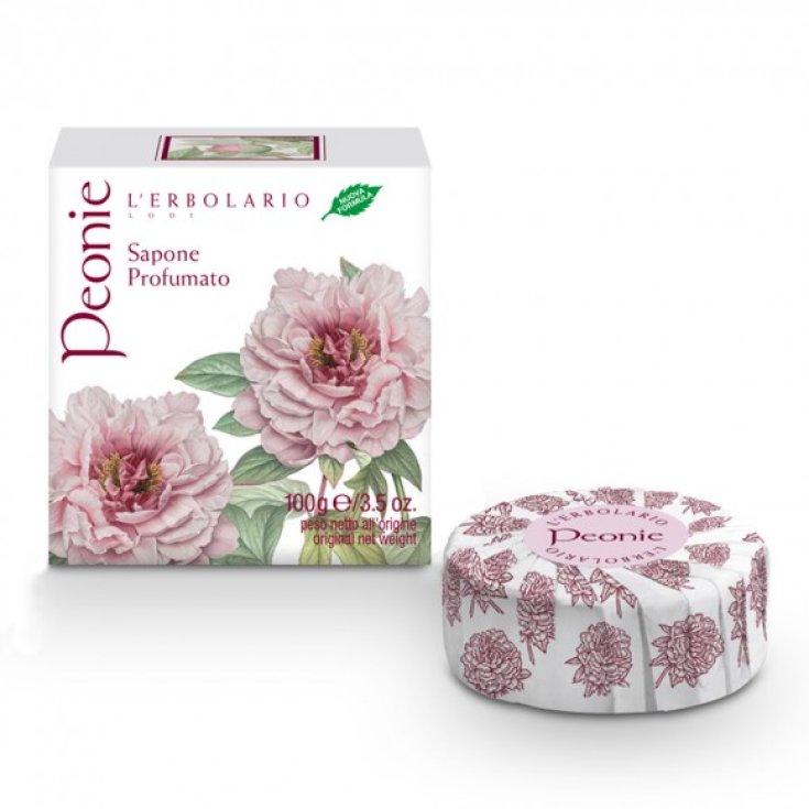 L'Erbolario Savon Parfumé Pivoine 100g