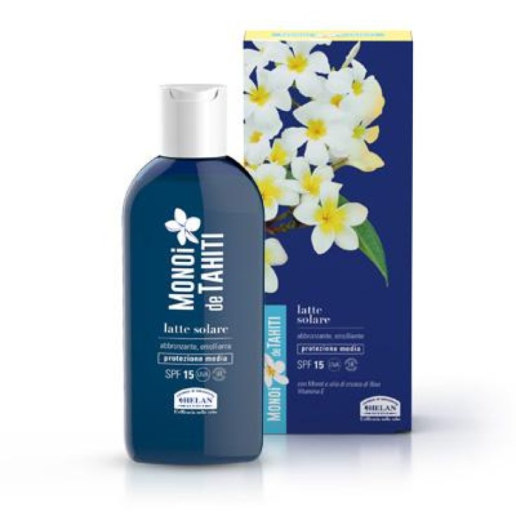 Helan Monoï de Tahiti Lait Solaire Fluide SPF15 200 ml