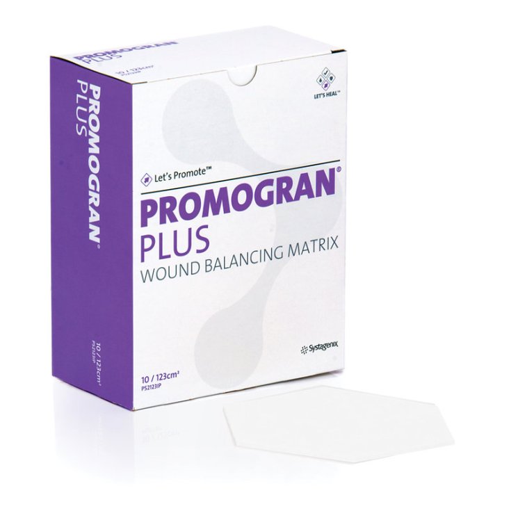 Systagenics Promogran Plus Pansement Taille L 10 Pièces