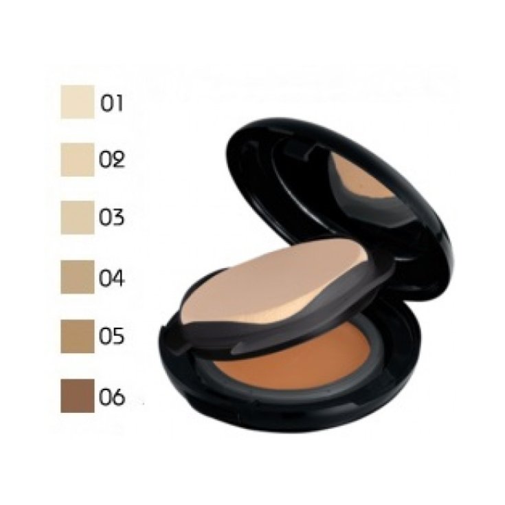 Korff Cure Make Up Sublimesilk Fond de Teint Compact Lissant Teinte 02 Amande