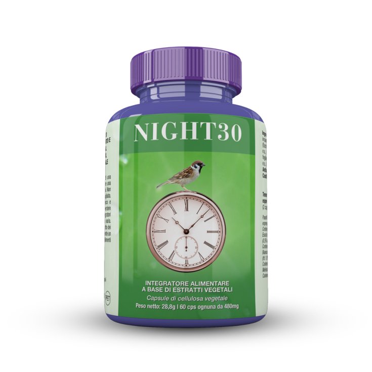 Biosalus® Night30 Complément Alimentaire Complément Alimentaire 60 Gélules