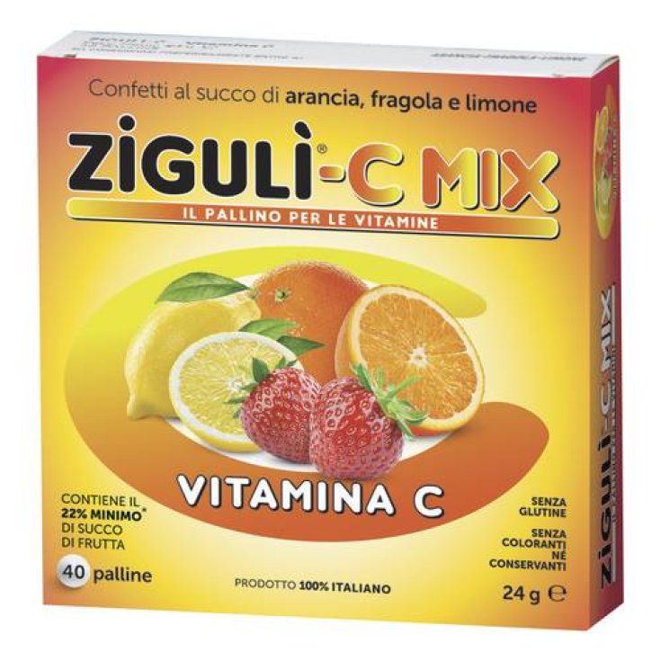 Falqui Ziguli-C Mix Vitamines 40 Boules 24g