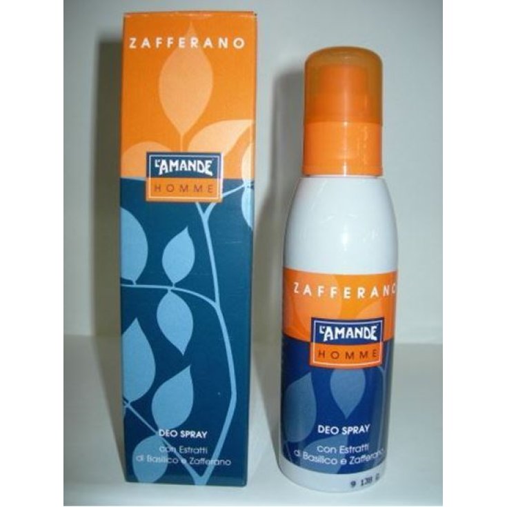 L'Amande Homme Déodorant Spray Safran 125ml