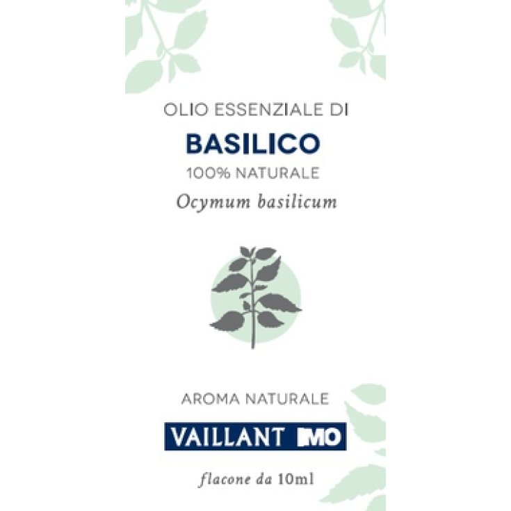 Imo Vaillant Ligne Huile Essentielle De Basilic 100% Naturel 10ml