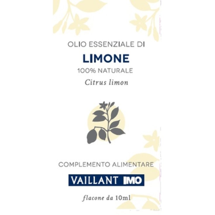 Imo Vaillant Line Huile Essentielle de Citron 100% Naturelle 10ml