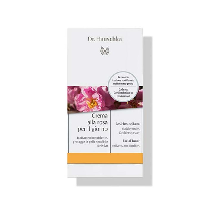 Dr Hauschka Rose Crème De Jour Avec Lotion Tonifiante 30 ml + 10 ml