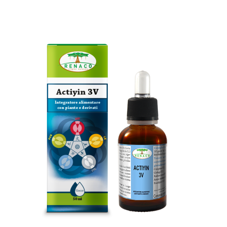 Renaco Actiyin 3v Gouttes Complément Alimentaire 50ml