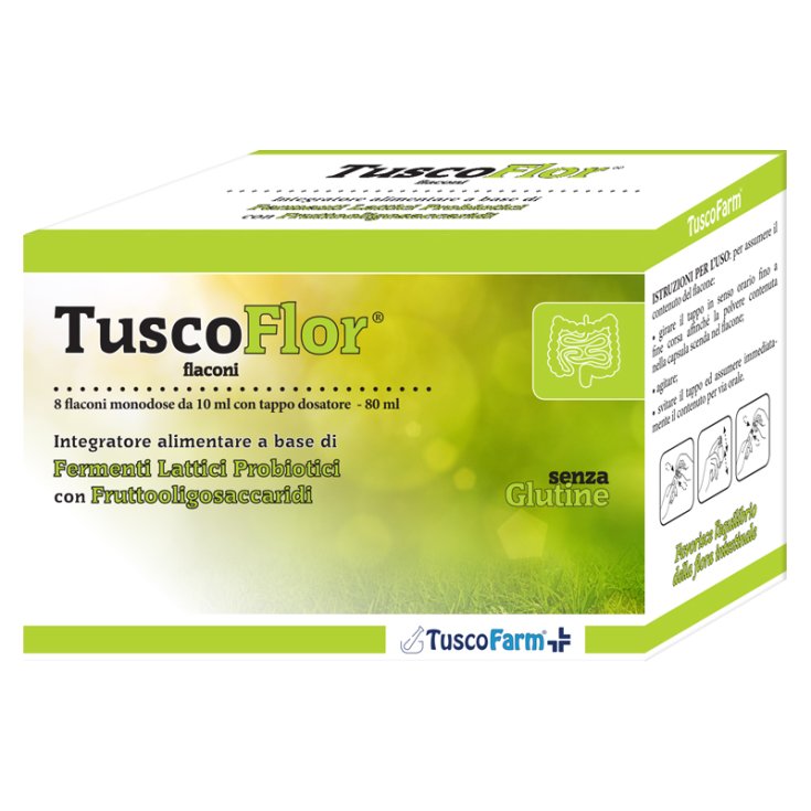 TuscoFarm TuscoFlor Complément Alimentaire 8x10ml