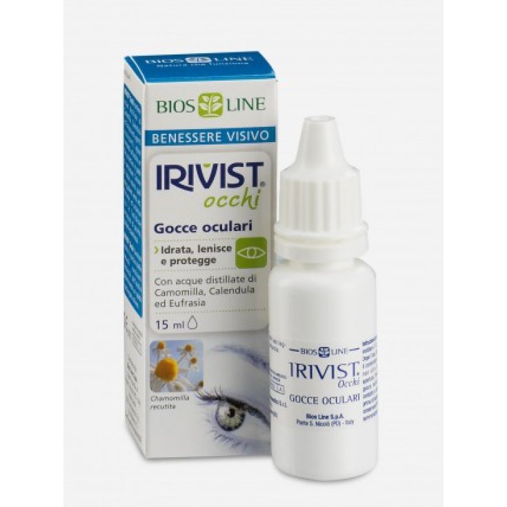 Bios Line Irivist Yeux Gouttes Polydoses 15 ml