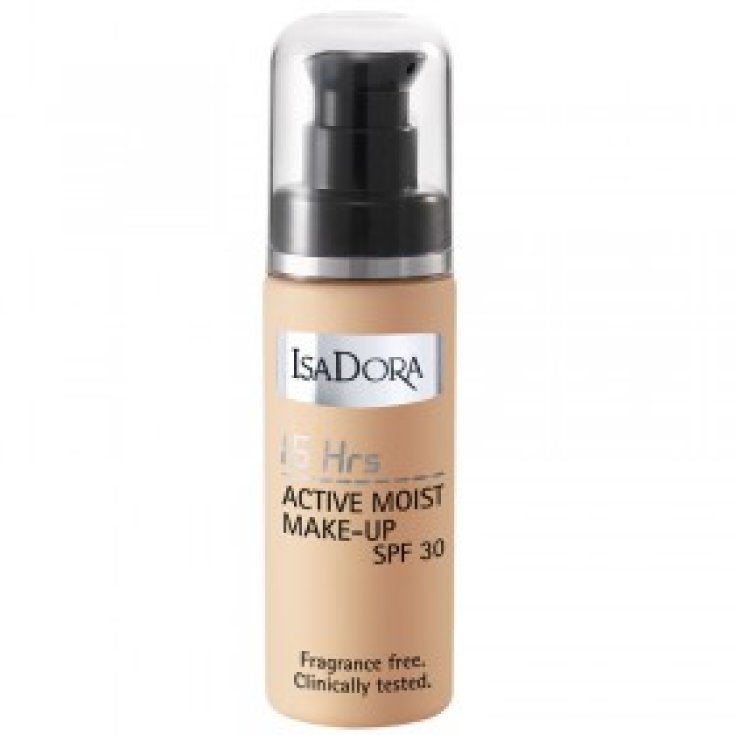 Isadora Fond de Teint Actif 16h Spf 30 33 Beige Miel