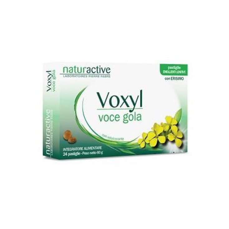 NaturActive Voxyl Voce Complément Alimentaire Gorge 24 Comprimés