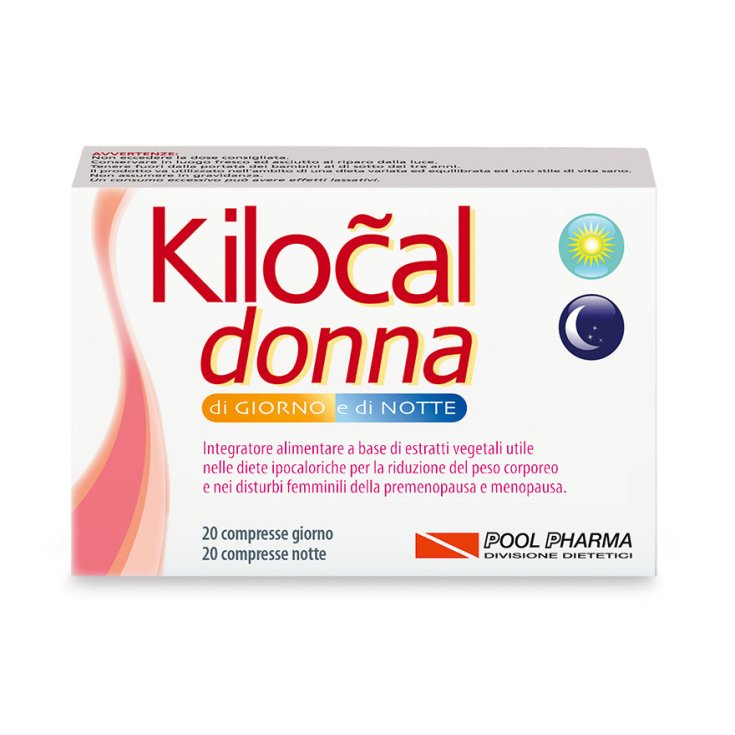 Pool Pharma Kilocal Femme Jour Et Nuit Complément Alimentaire 40 Comprimés