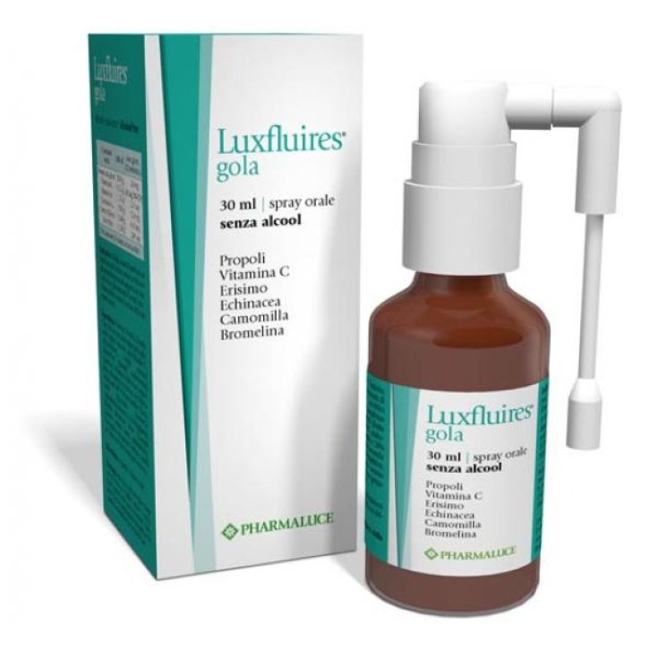 Pharmaluce Luxfluires Spray Gorge Complément Alimentaire 30 ml