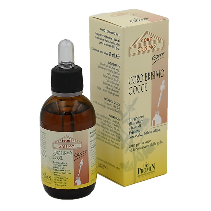 Promin Coro Erisimo Gocce Complément Alimentaire 50ml