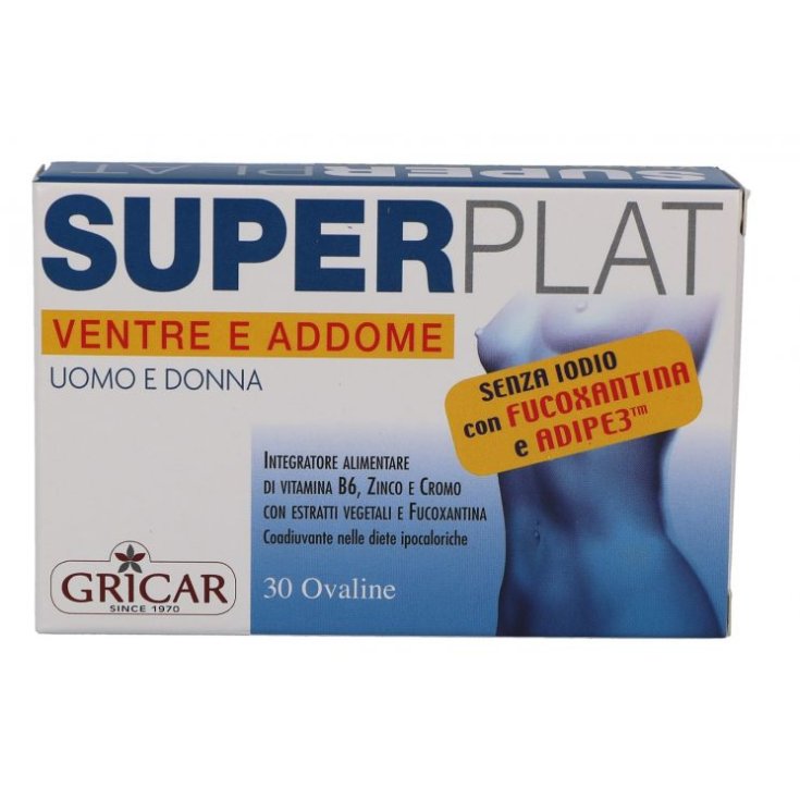 Gricar Chemical Superplat Ventre Et Abdomen 30 Ovaline 21g