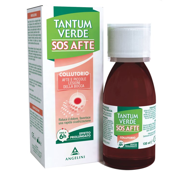 Angelini Tantum Verde Sos Après Bain de Bouche 120 ml
