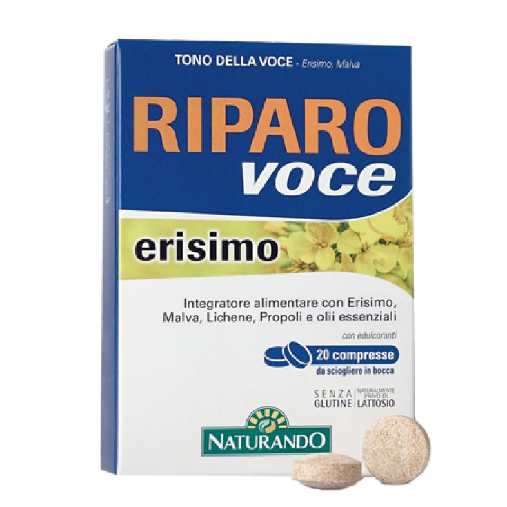 Naturando Riparo Voce Erisimo Complément Alimentaire 20 Comprimés
