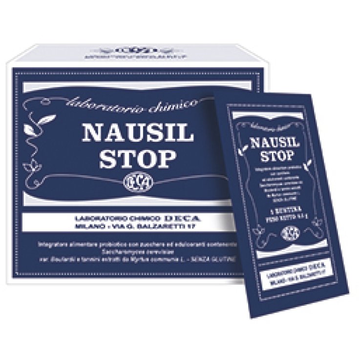 Deca Chemical Laboratory Nausil Stop Complément Alimentaire 12 Sachets