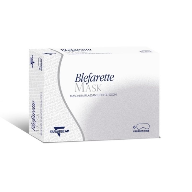 Farmigea Blefarette Mask Masque Yeux Relaxant 6 Masques Monodoses