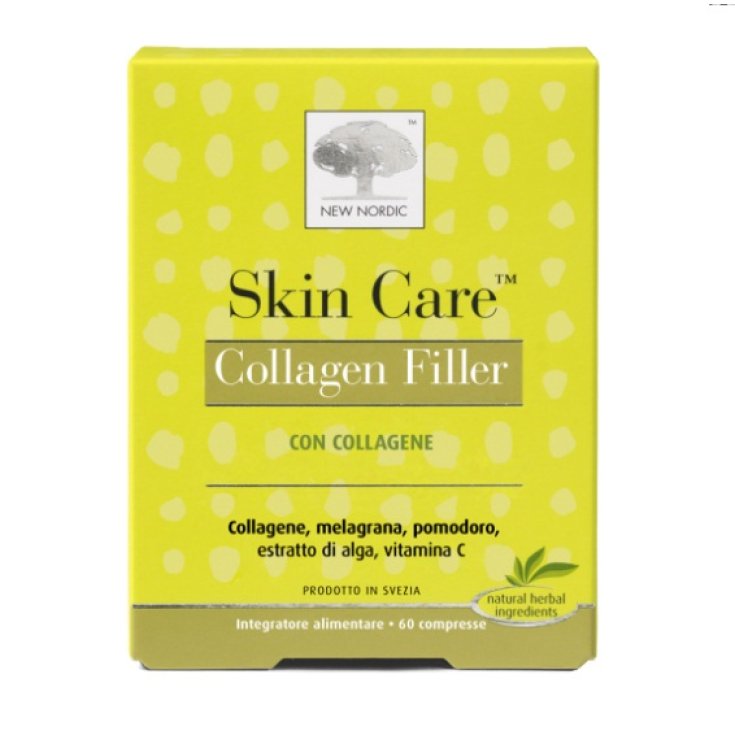 New Nordic Skin Care Collagen Filler Complément Alimentaire 60 Comprimés