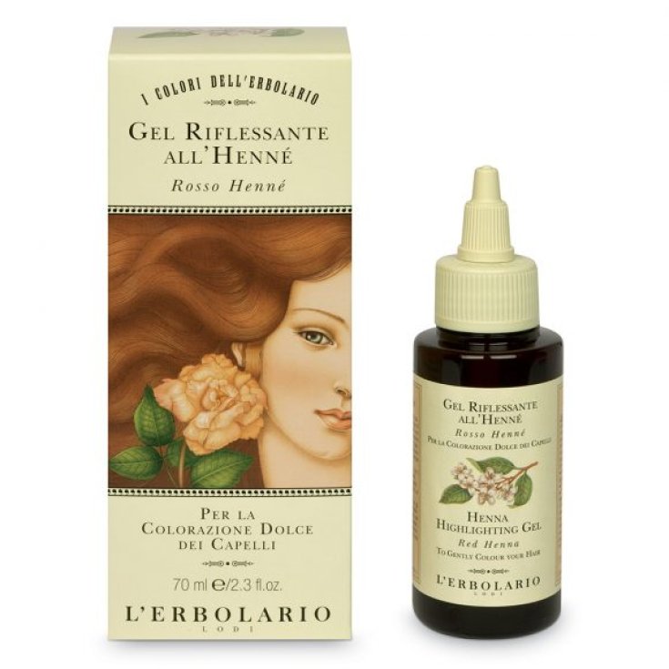 L'Erbolario Gel Réfléchissant Au Henné Rouge - Pour Coloration Des Cheveux 70ml