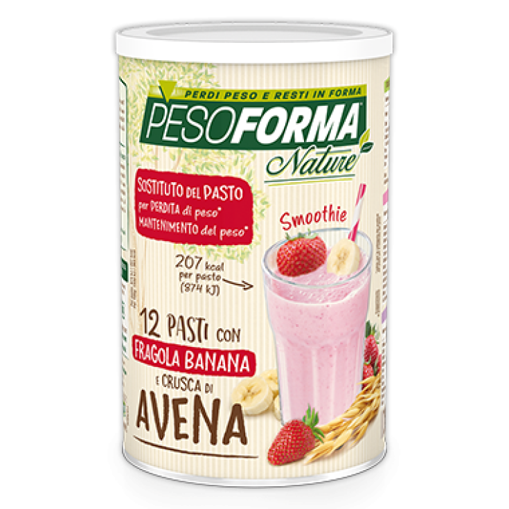 Pesoforma Nature Line Substitut de Repas Smoothie Fraise Banane 12 Repas