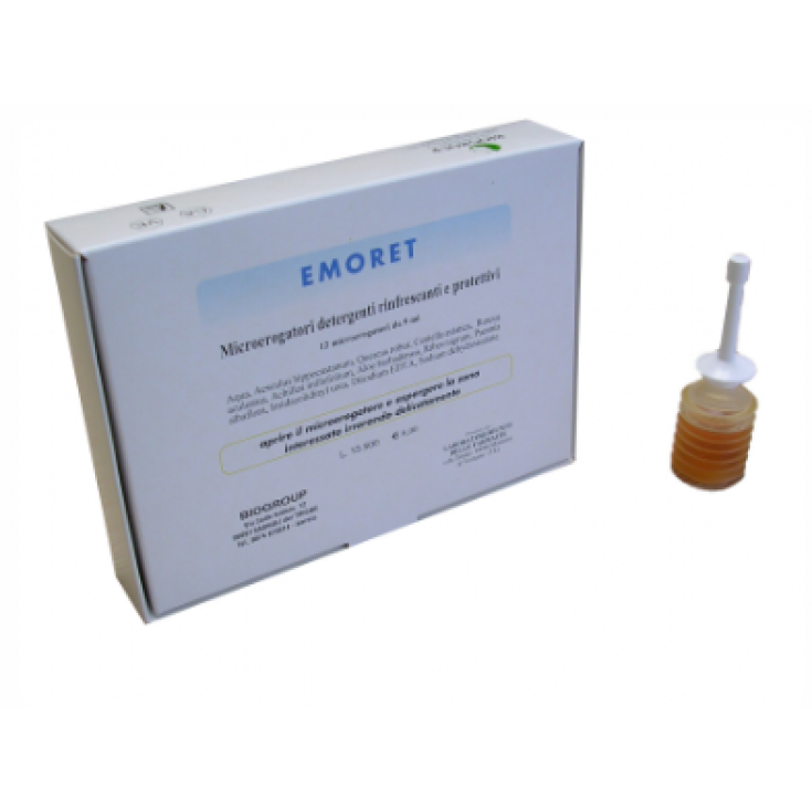 Biogroup Emoret Nettoyant Fraîcheur Protecteur 6 Micro-Doseurs 6 ml