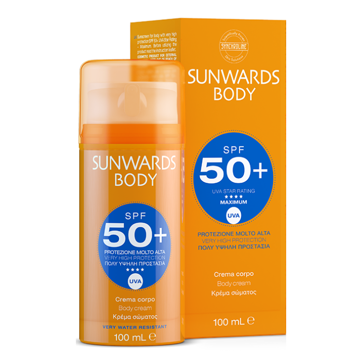 Synchroline Sunwards Crème Corps Très Haute Protection Spf50+ 100 ml