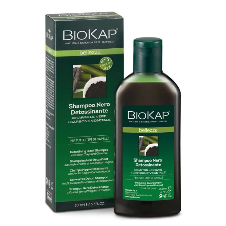 Biokap Black Shampooing Détox 200 ml