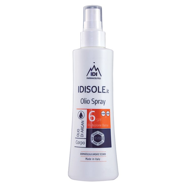 Idisole-it Spf6 Huile Corporelle Spray 200 ml