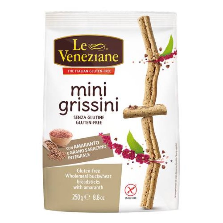 Le Veneziane Minigrissini Amarante Et Sarrasin 250g
