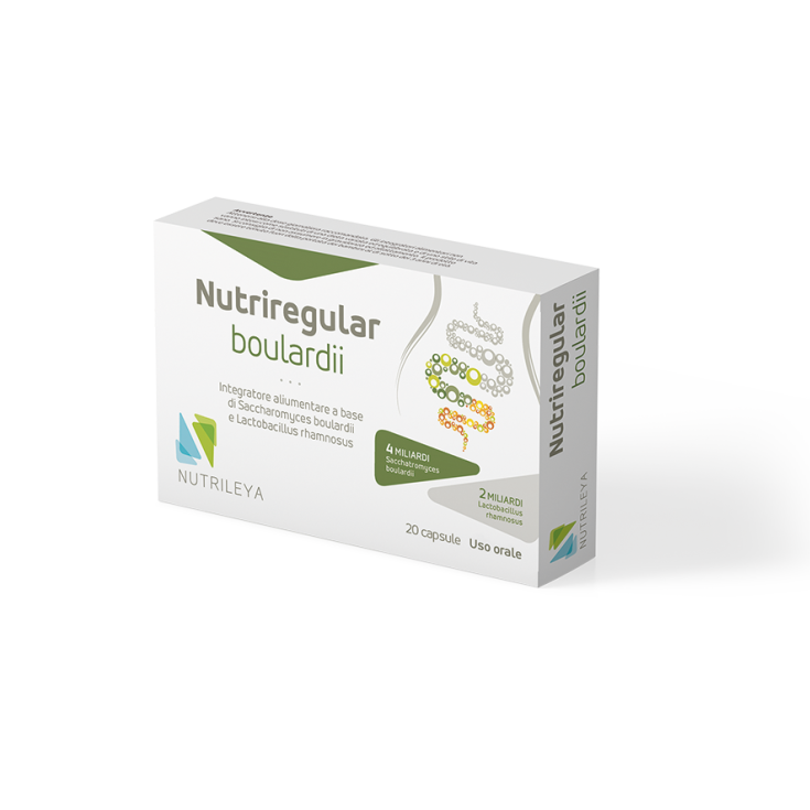 Nutrileya Nutriregular Boulardii Complément Alimentaire 20 Gélules