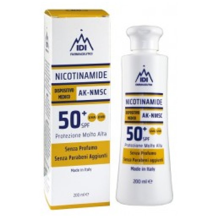 IDI Farmaceutici Nicotinamide Ak-NMSC Protection 50+ SPF 200 ml