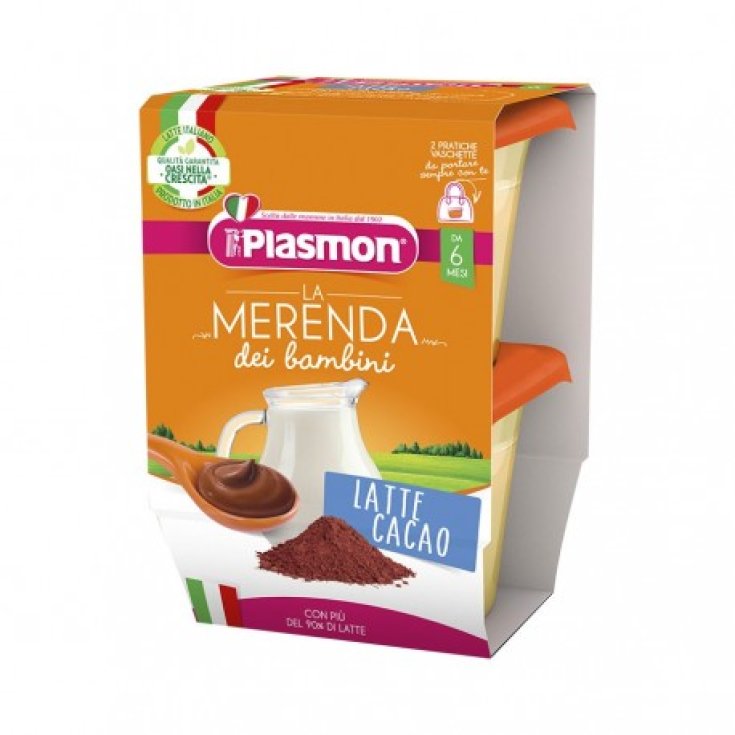 Plasmon Snack Enfant Lait Et Cacao 2x120g