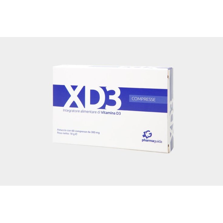 Pharmaguida Xd3 1000 Complément Alimentaire 60 Comprimés