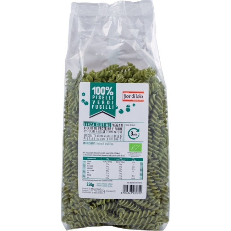 Fior Di Loto Fusilli aux Petits Pois Bio 250g