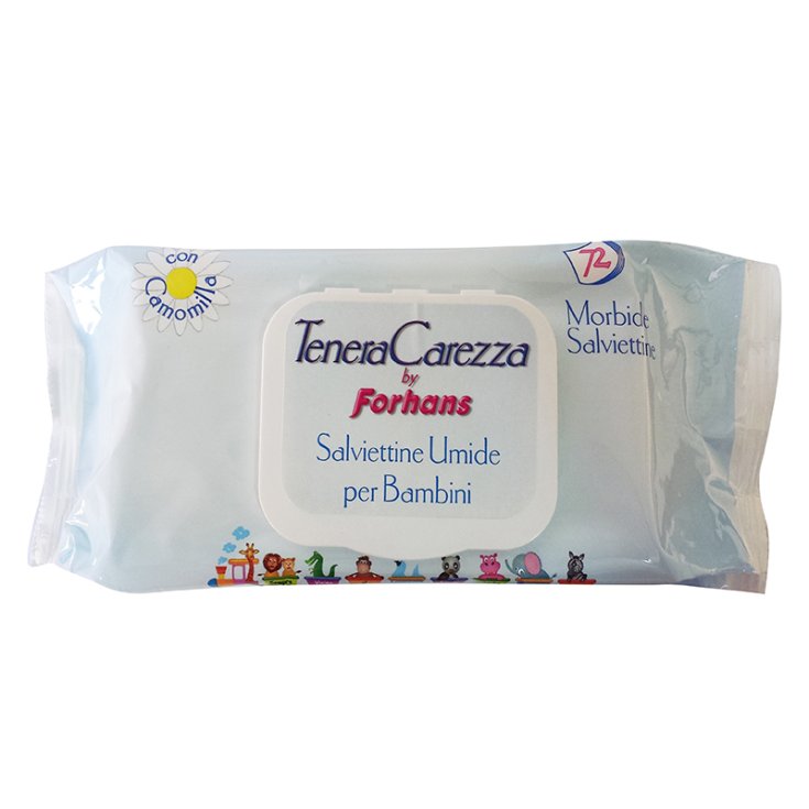 TenderCarezza Forhans Lingettes Humides pour Bébés 72 Lingettes