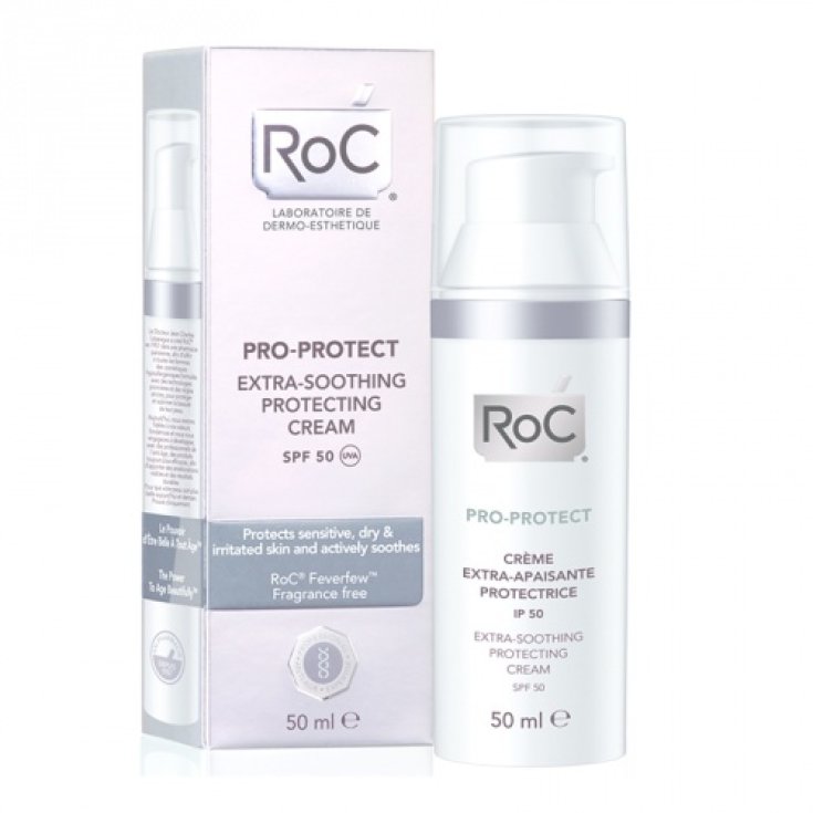 Roc Pro Protect Extra Crème Protectrice Apaisante Spf50 50 ml
