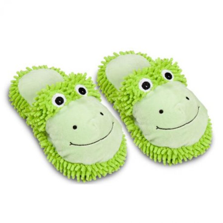 Innoliving Chaussons Chauffants Chiots Vert M