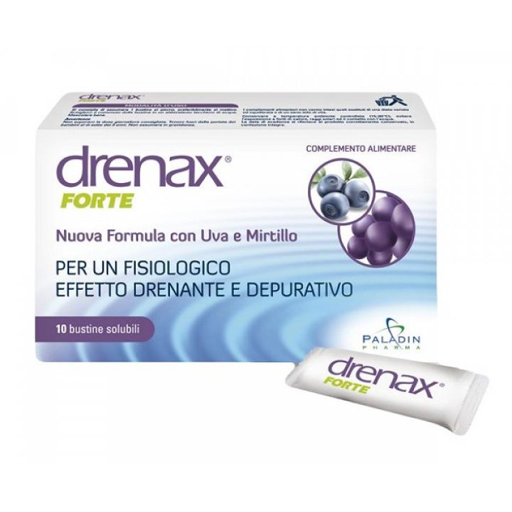 Drenax Forte Myrtille Complément Alimentaire 15 Stick Pack