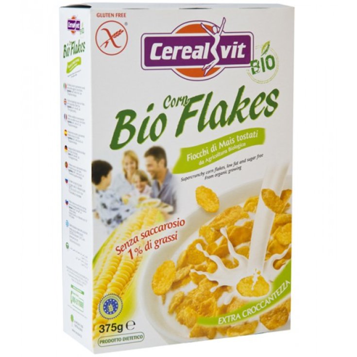 CerealVit Bio Corn Flakes Sans Gluten 375g